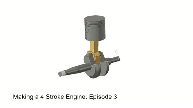 4 ütemű motor főtengely készítése