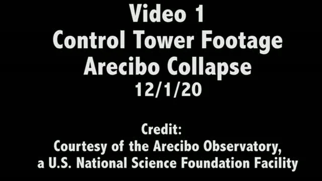 Így omlott össze az Arecibo obszervatórium